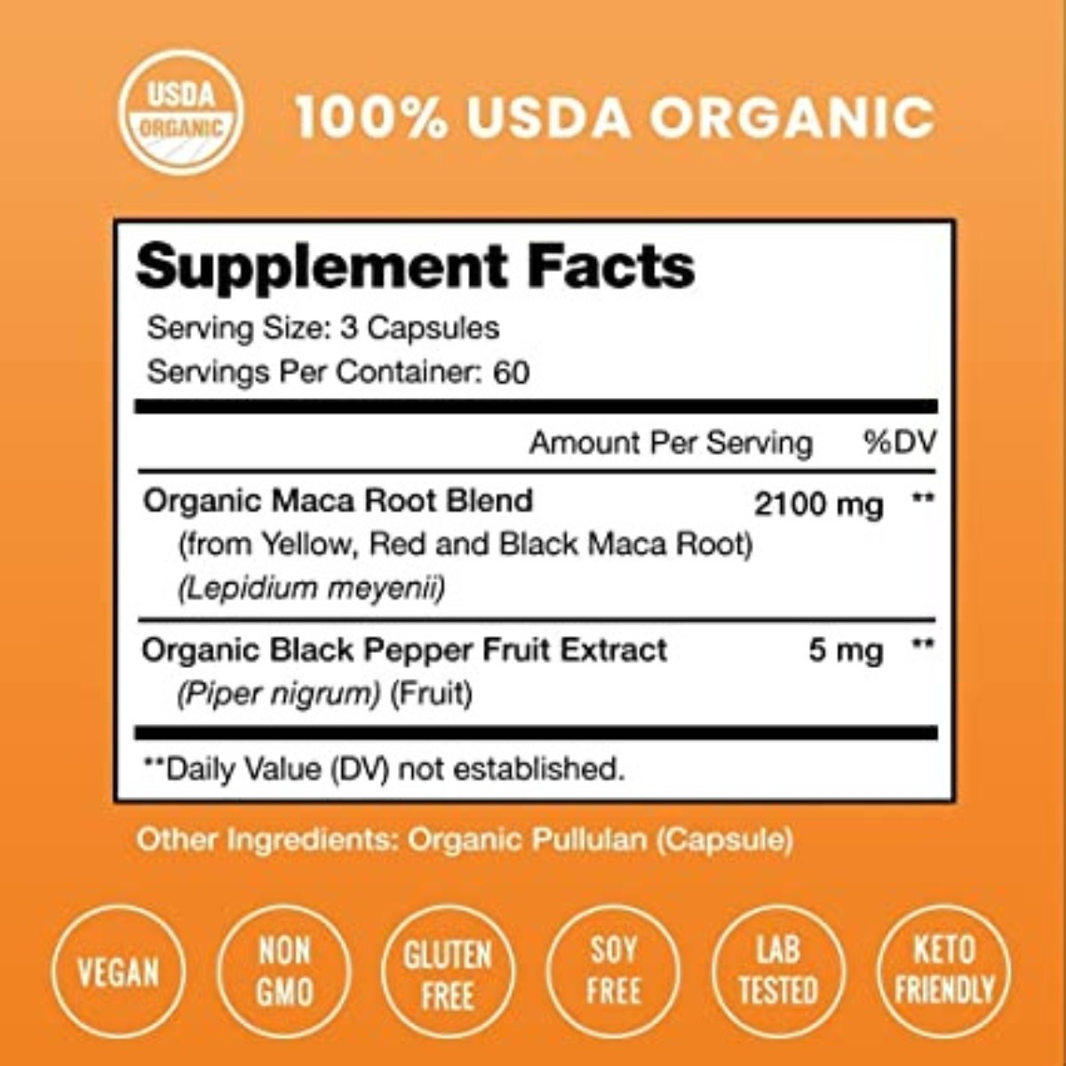 Salud y Equipamiento Médico - Maca 180caps Nutrachamps 2100mg - - Unidad A $1077 1