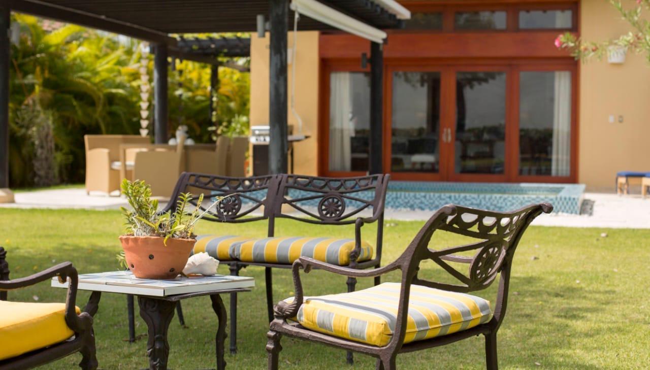 casas vacacionales y villas - Villa disponible para renta a largo en Green Village, Cap Cana 🌴 0