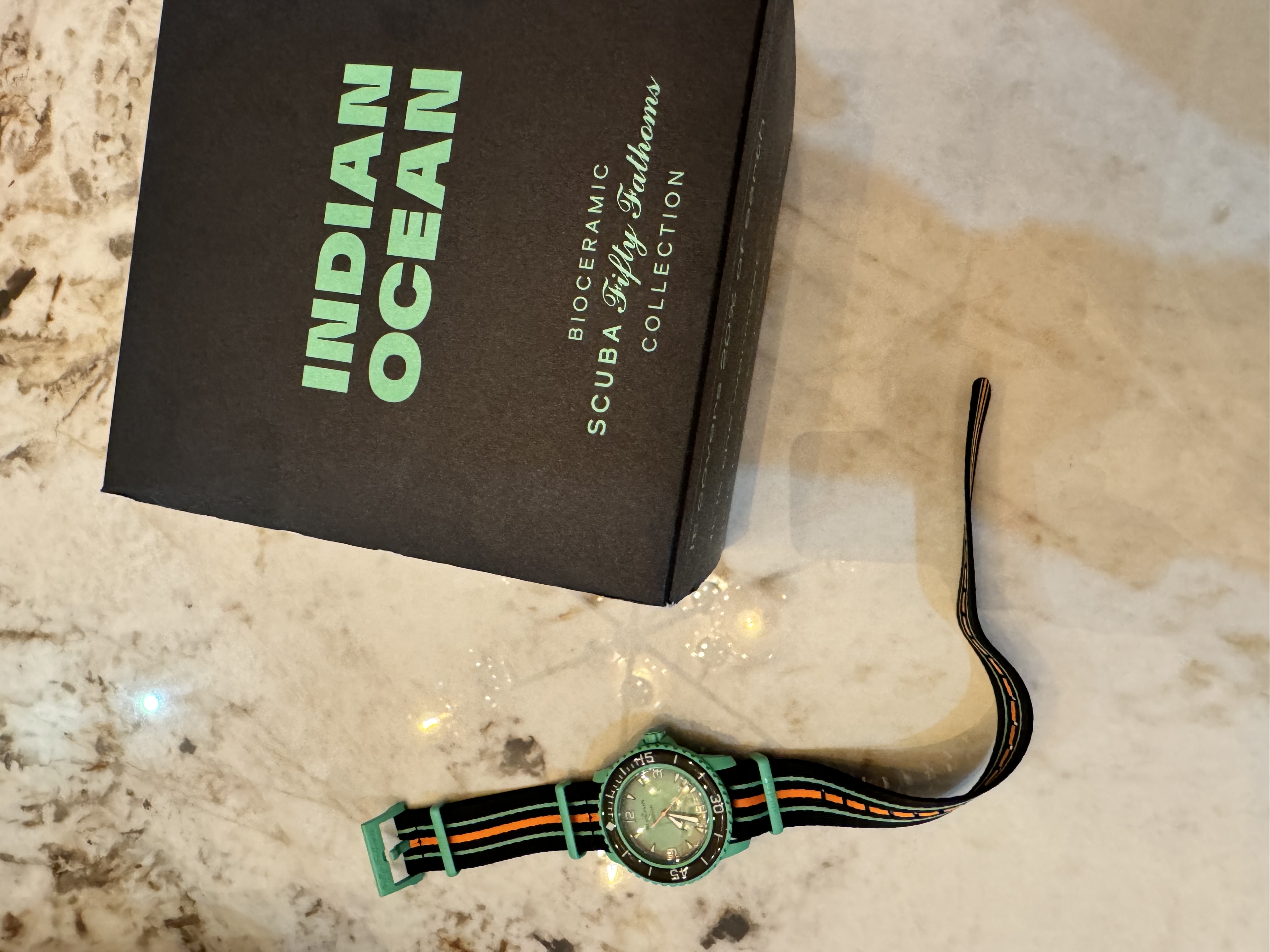 joyas, relojes y accesorios - Blancpain x Swatch Indian Ocean – Edición Especial