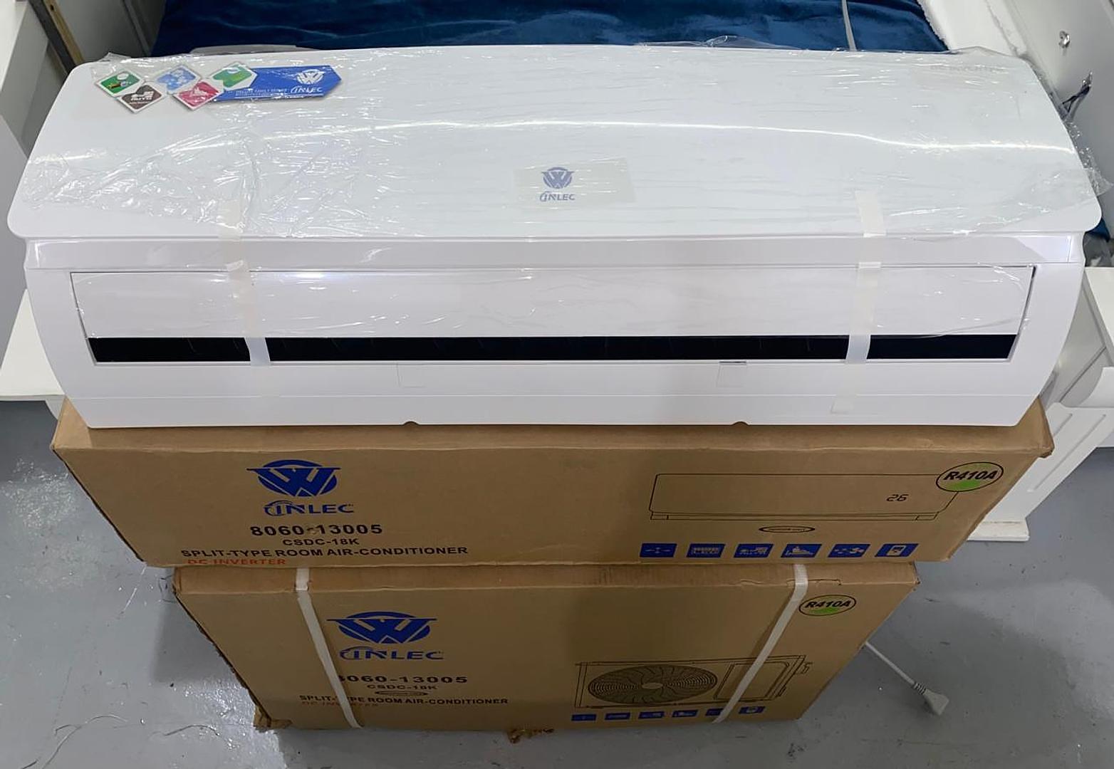 aires acondicionados y abanicos - Aire acondicionado Inlec 12000BTU Inverter
Split
220 voltios 



