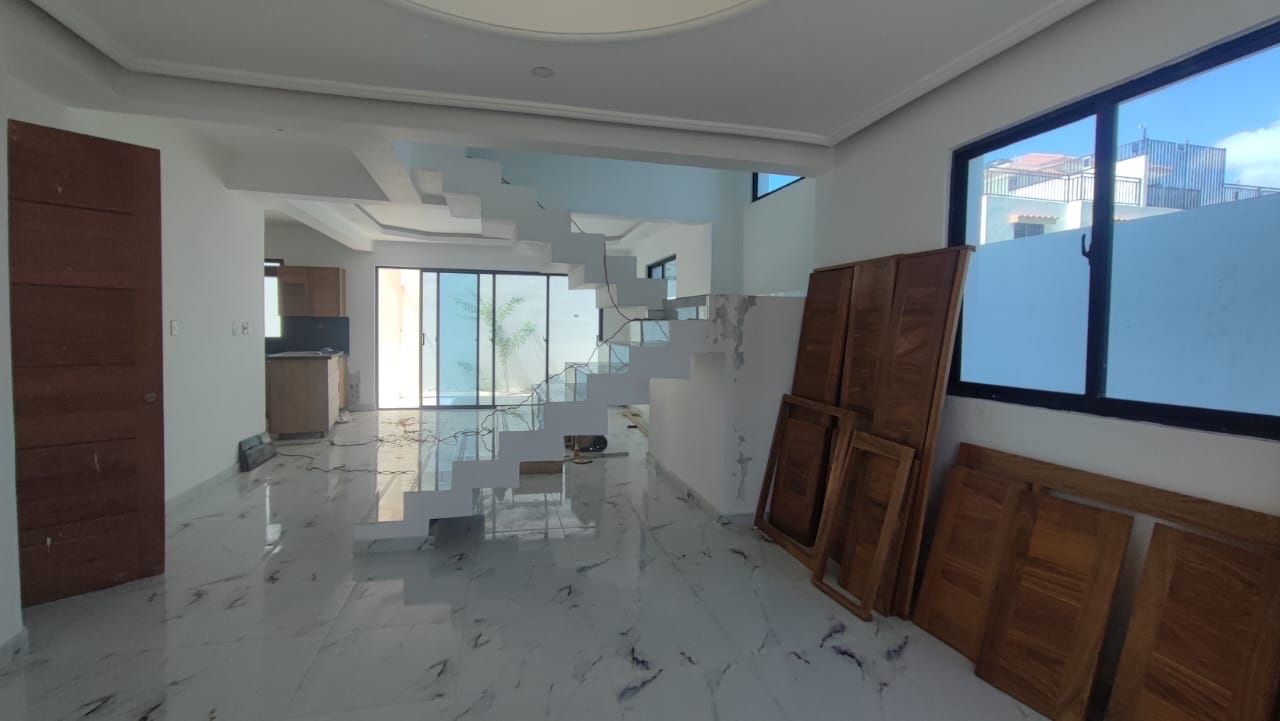 casas - venta de casa en la autopista de san isidro brisa oriental santo domingo  5