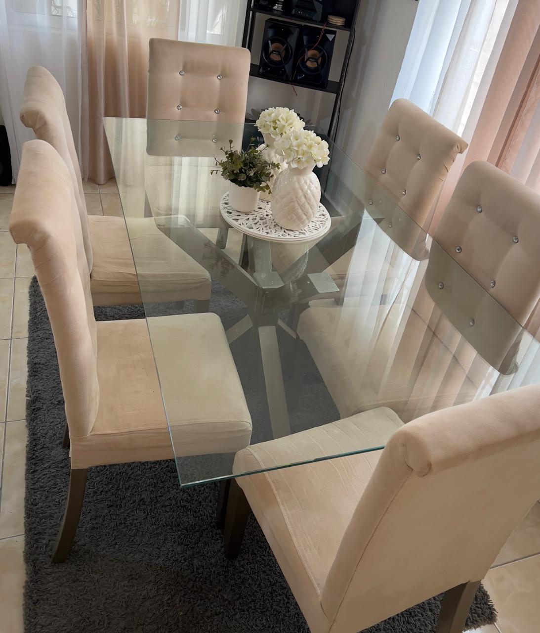 muebles y colchones - Comedor 6 sillas 2