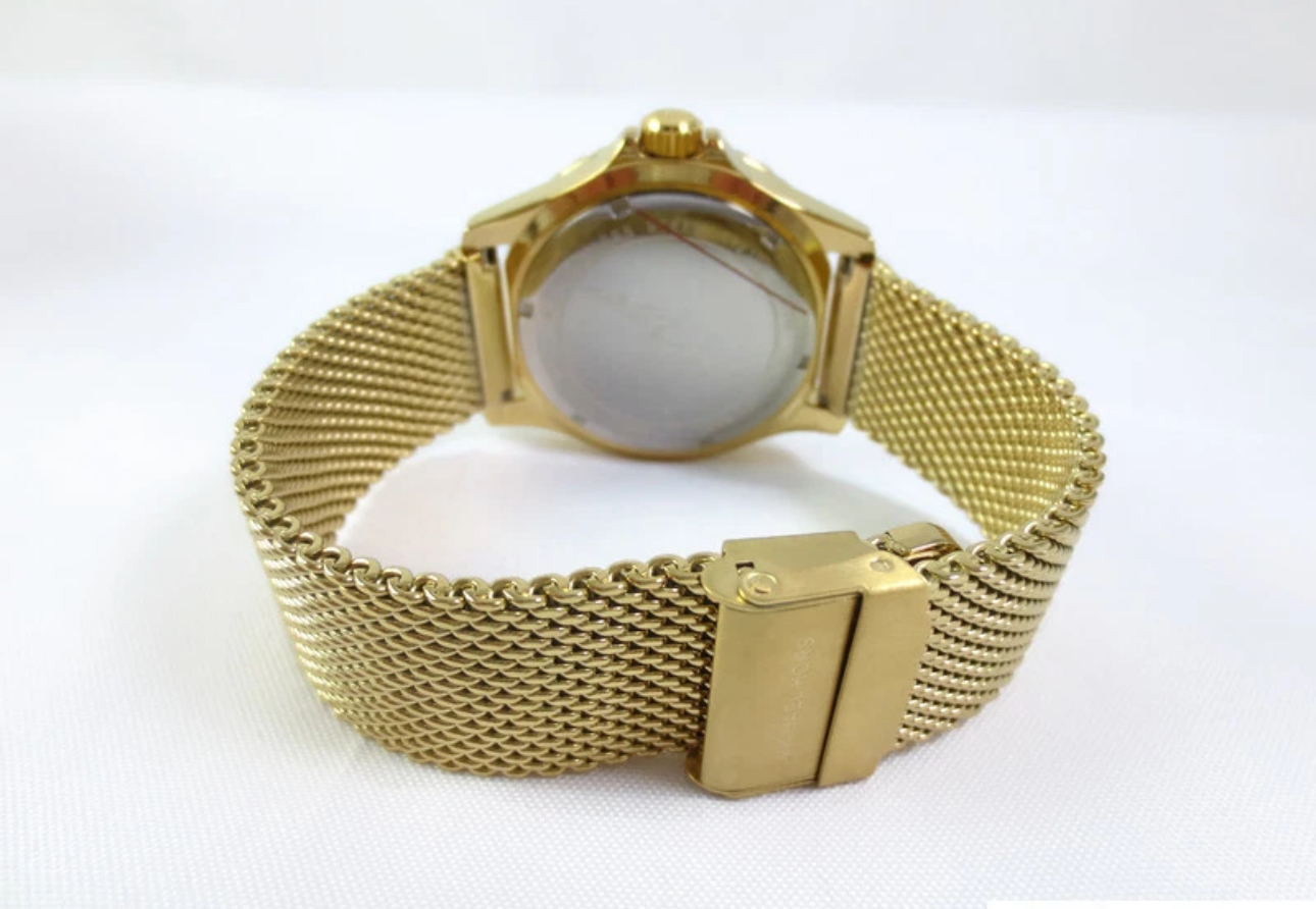 joyas, relojes y accesorios - RELOJ MICHAEL KORS DORADO HOMBRE 4