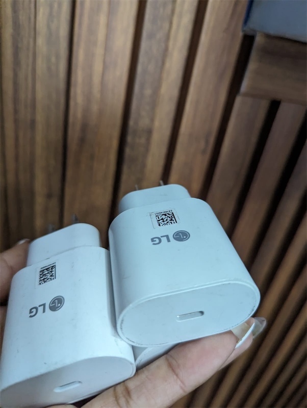 accesorios para electronica - cargador LG original 35W tipo c  1