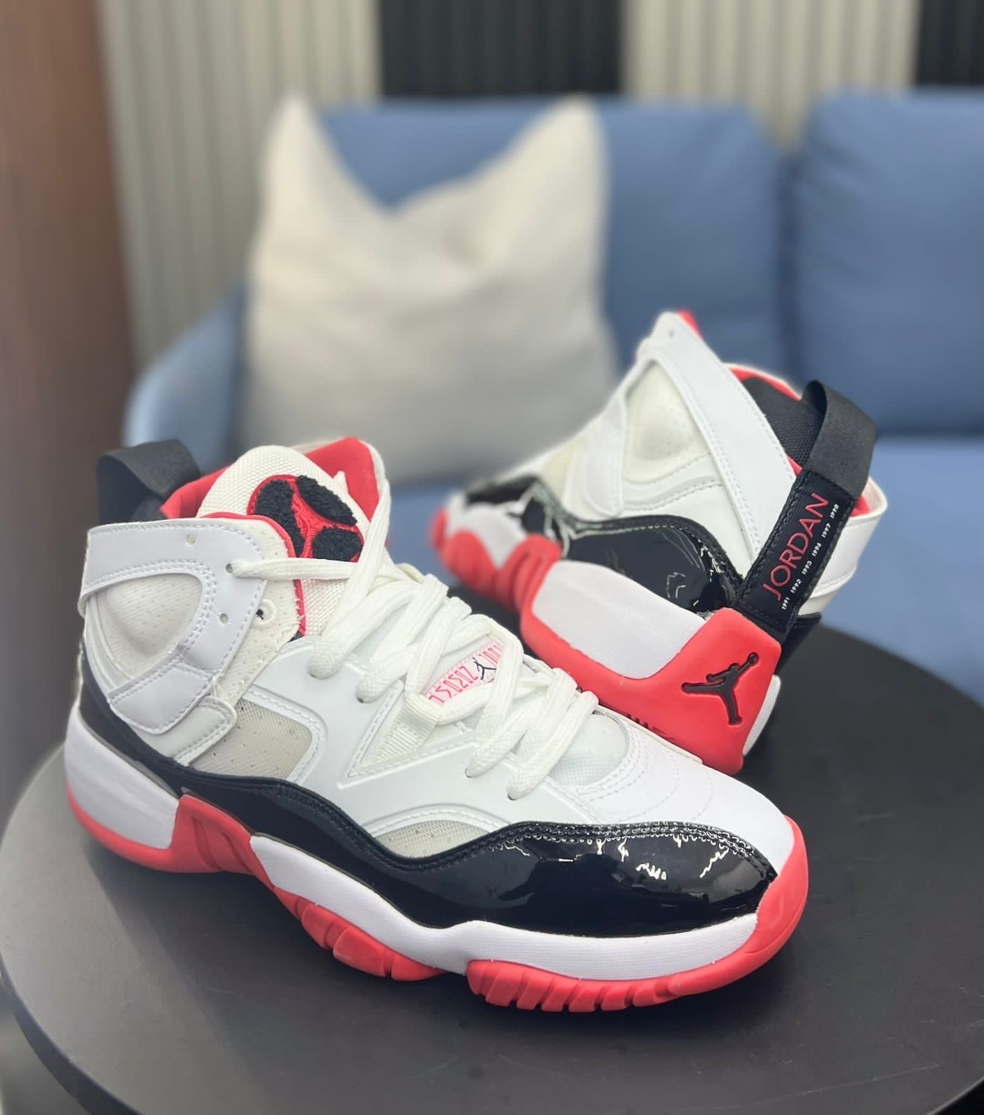 zapatos unisex - Tenis Nike Air Jordan Retro 11 Black Bred Coca Cola Ultimate Teni Sneaker 🧨 4