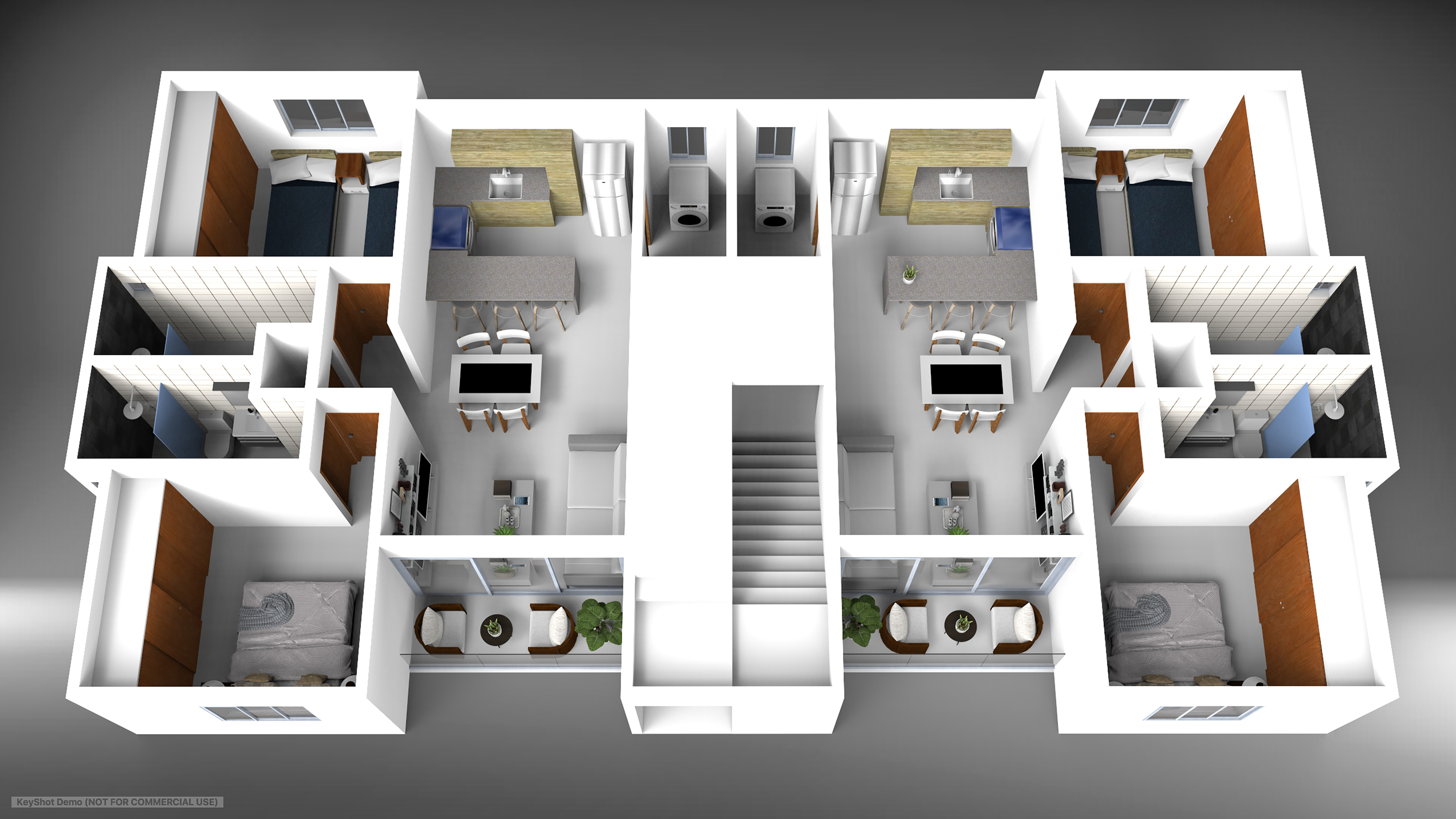 apartamentos - Bavaro/Punta Cana, apartamento 2 Hab, piscina, Gym 4