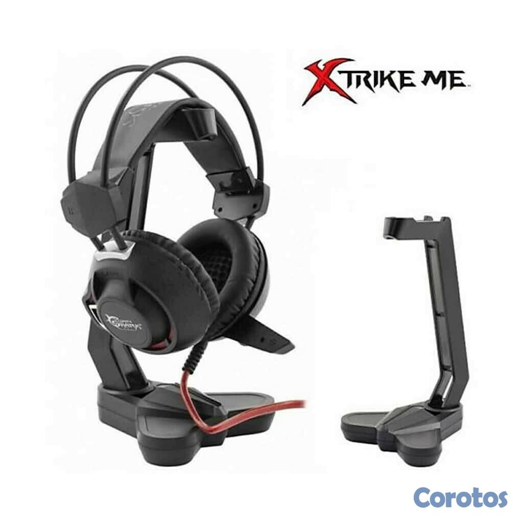 computadoras y laptops - SOPORTE PARA HEADSET XTRIKE ME HT02BK 1