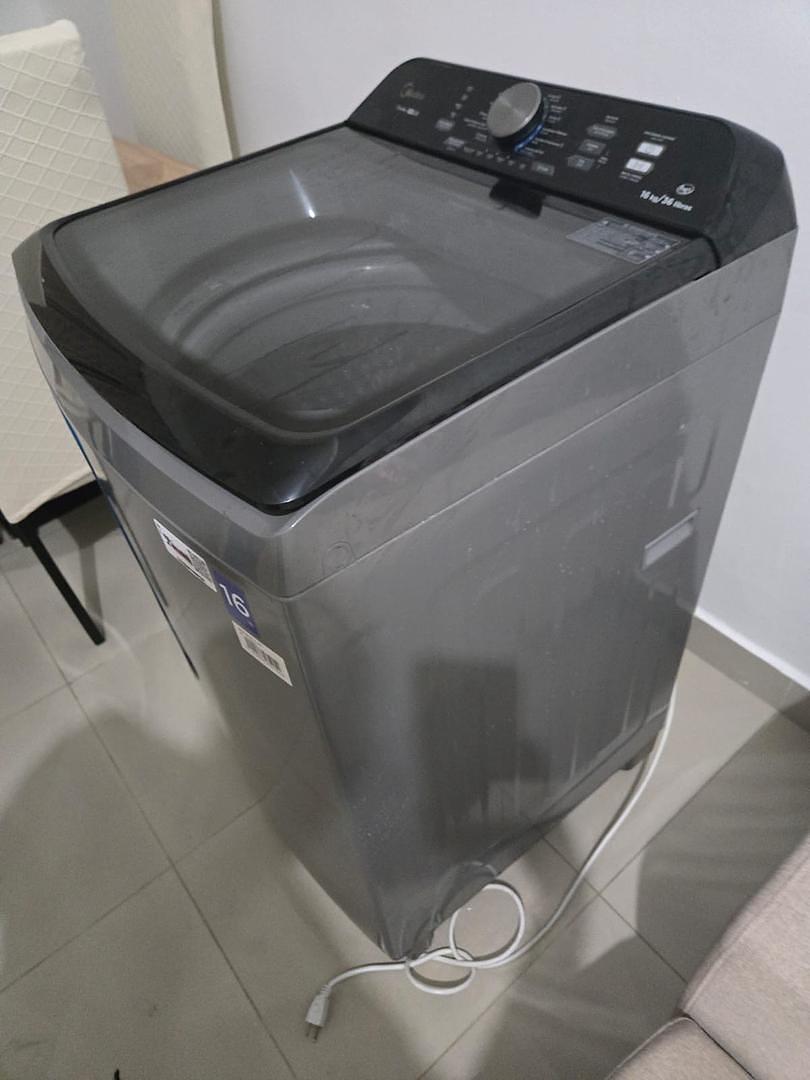 electrodomesticos - lavadora automática Midea de 32 libras  1