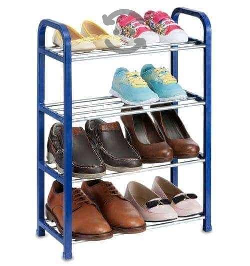 decoración y accesorios - Zapatera. Organizador De Zapatos. Capacidad Para 8. 4 Niveles. 1