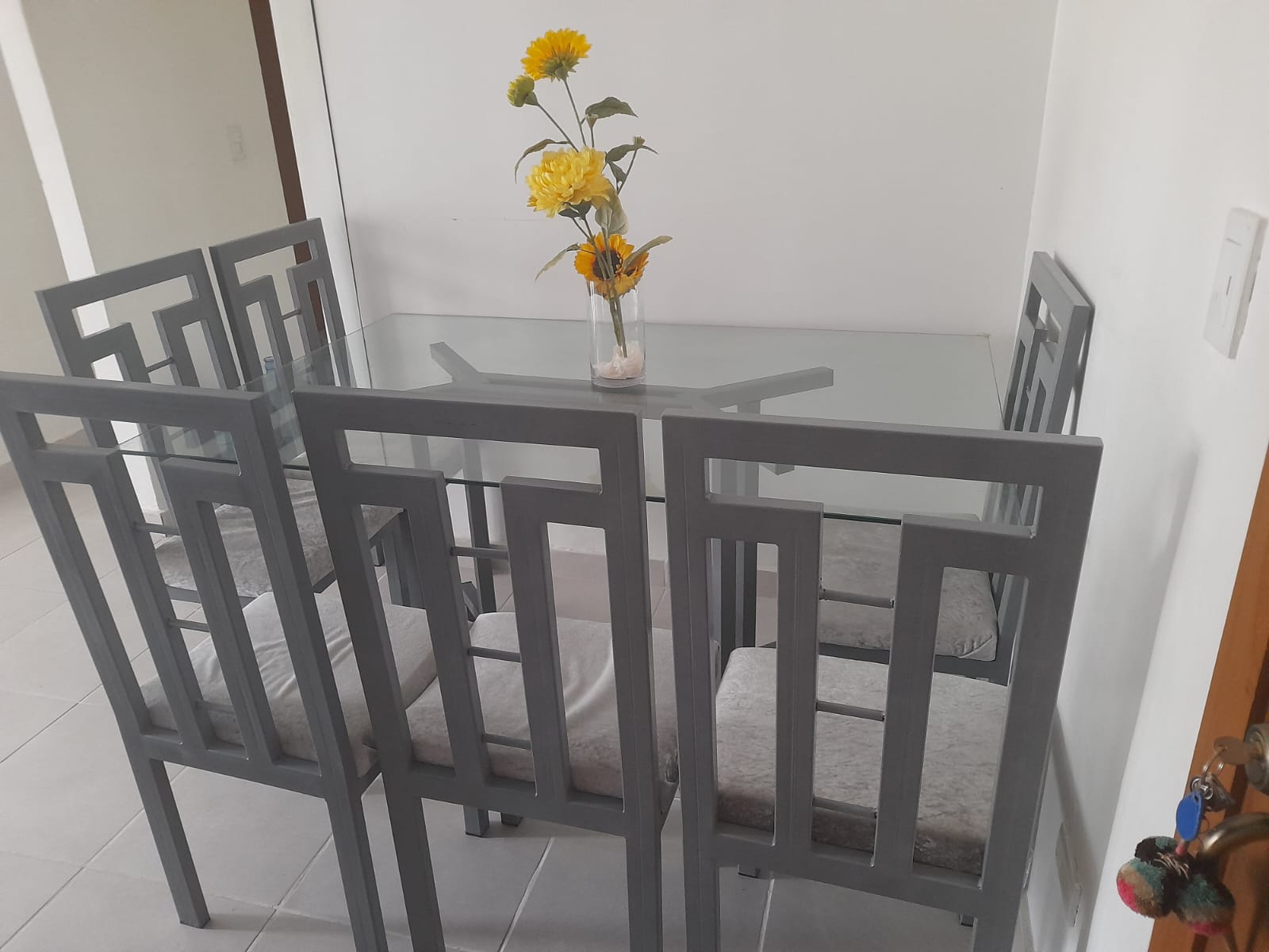muebles y colchones - COMEDOR 6 PUESTOS 1