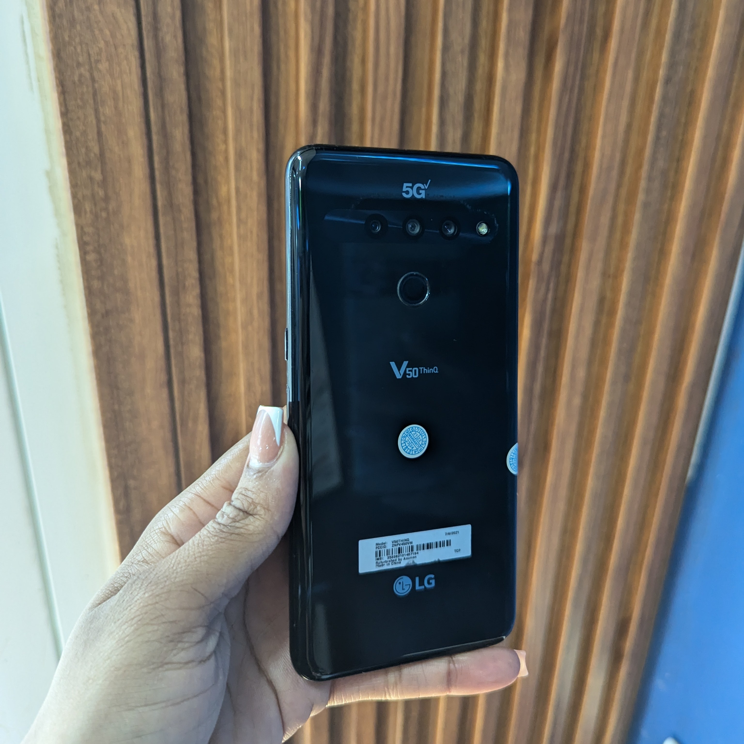 celulares y tabletas - LG V50 128gb