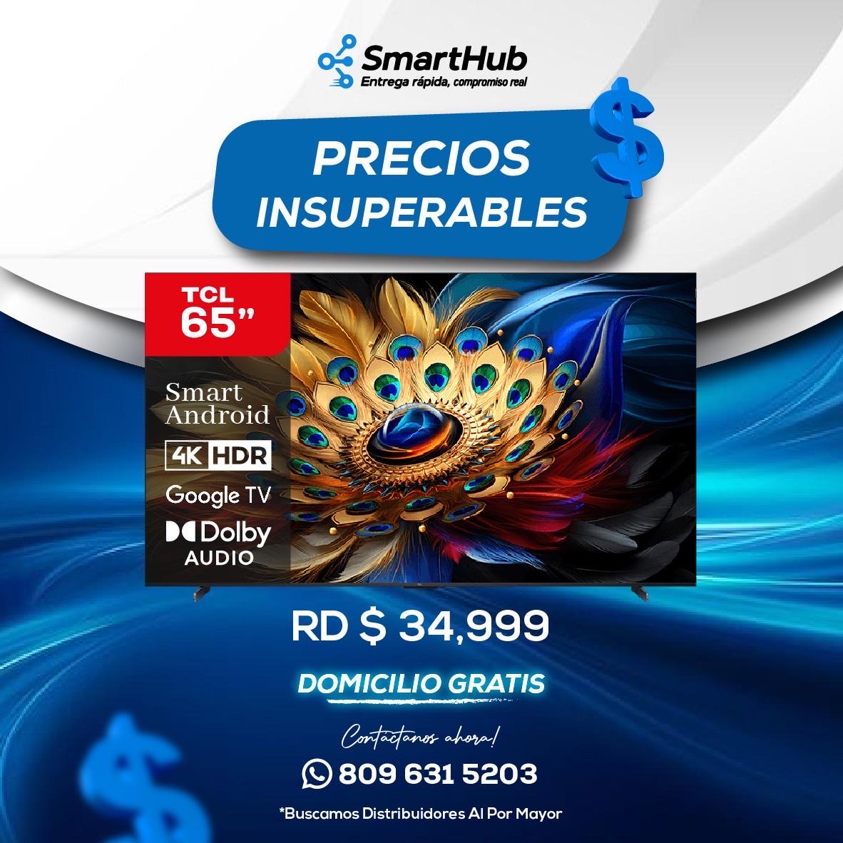 tv - TCL 65 pulgadas 4K 1