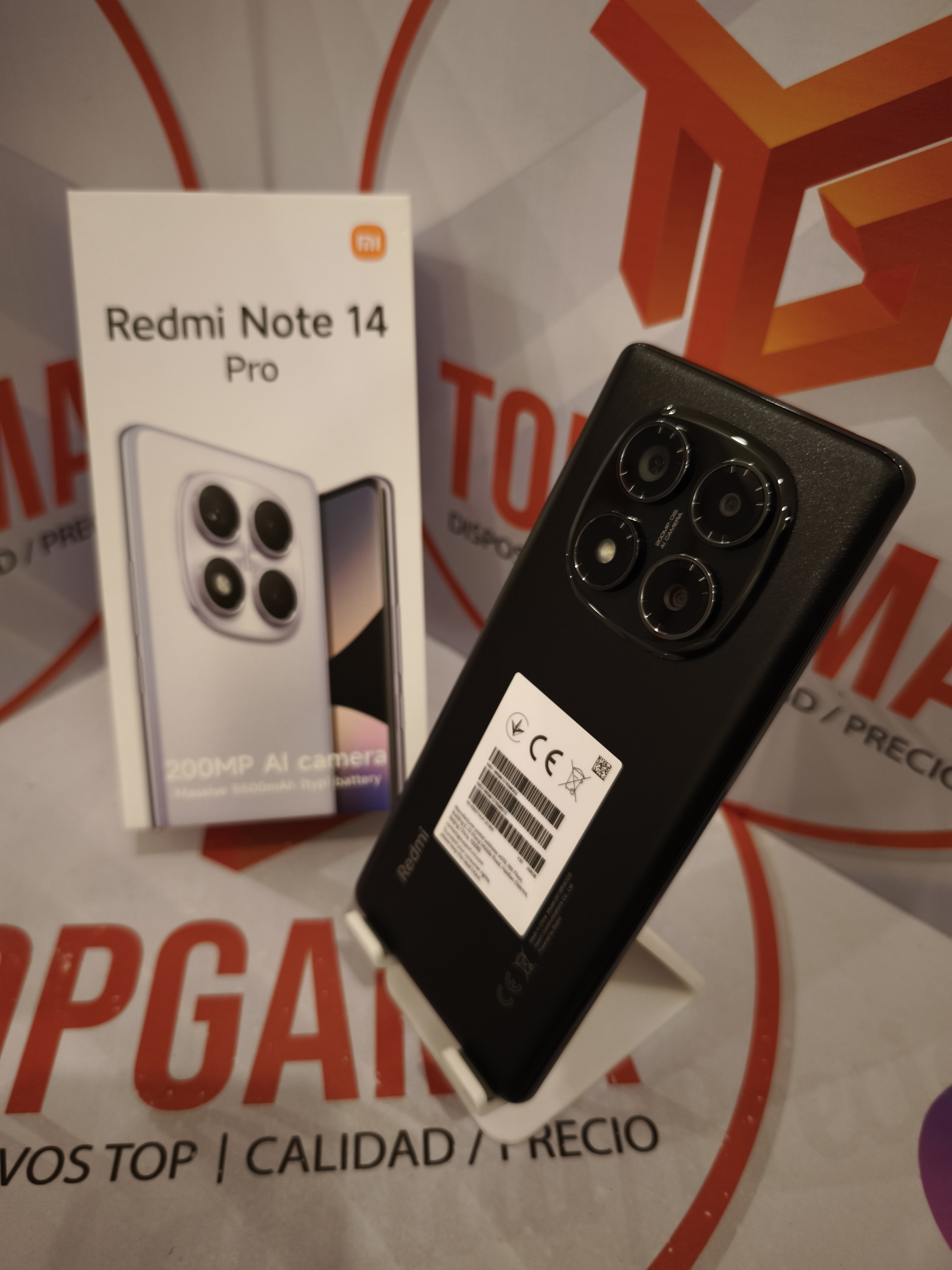 celulares y tabletas - REDMI NOTE 14 PRO 4G, 8GB RAM 256GB ROM 