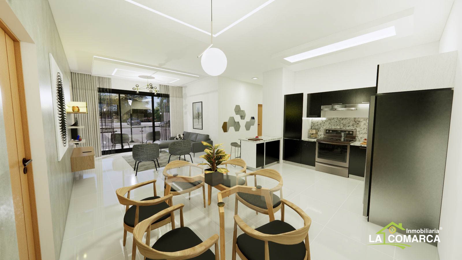 apartamentos - Apartamento en Torre Vanguardista en Santiago 3
