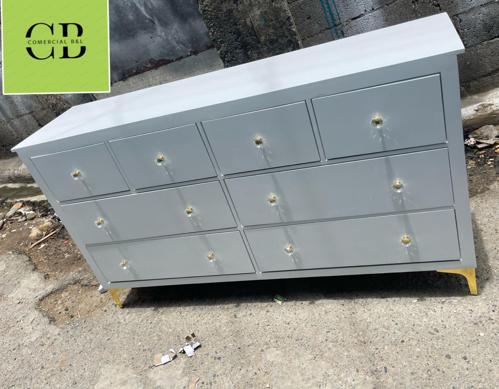 muebles y colchones - Gavetero de 8 gavetas  2