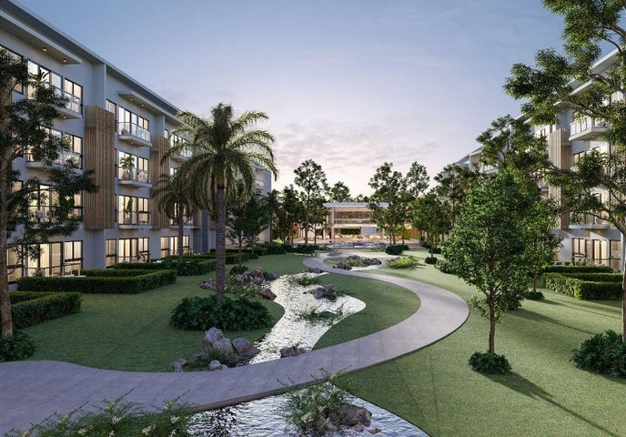 apartamentos - Proyecto en venta Punta Cana  #23-2086 un dormitorio, parqueo cubierto, áreas S.