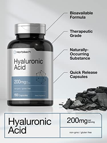 Salud y Equipamiento Médico - Acido Hialuronico 200 Mg 150 Cap Horbaach 3
