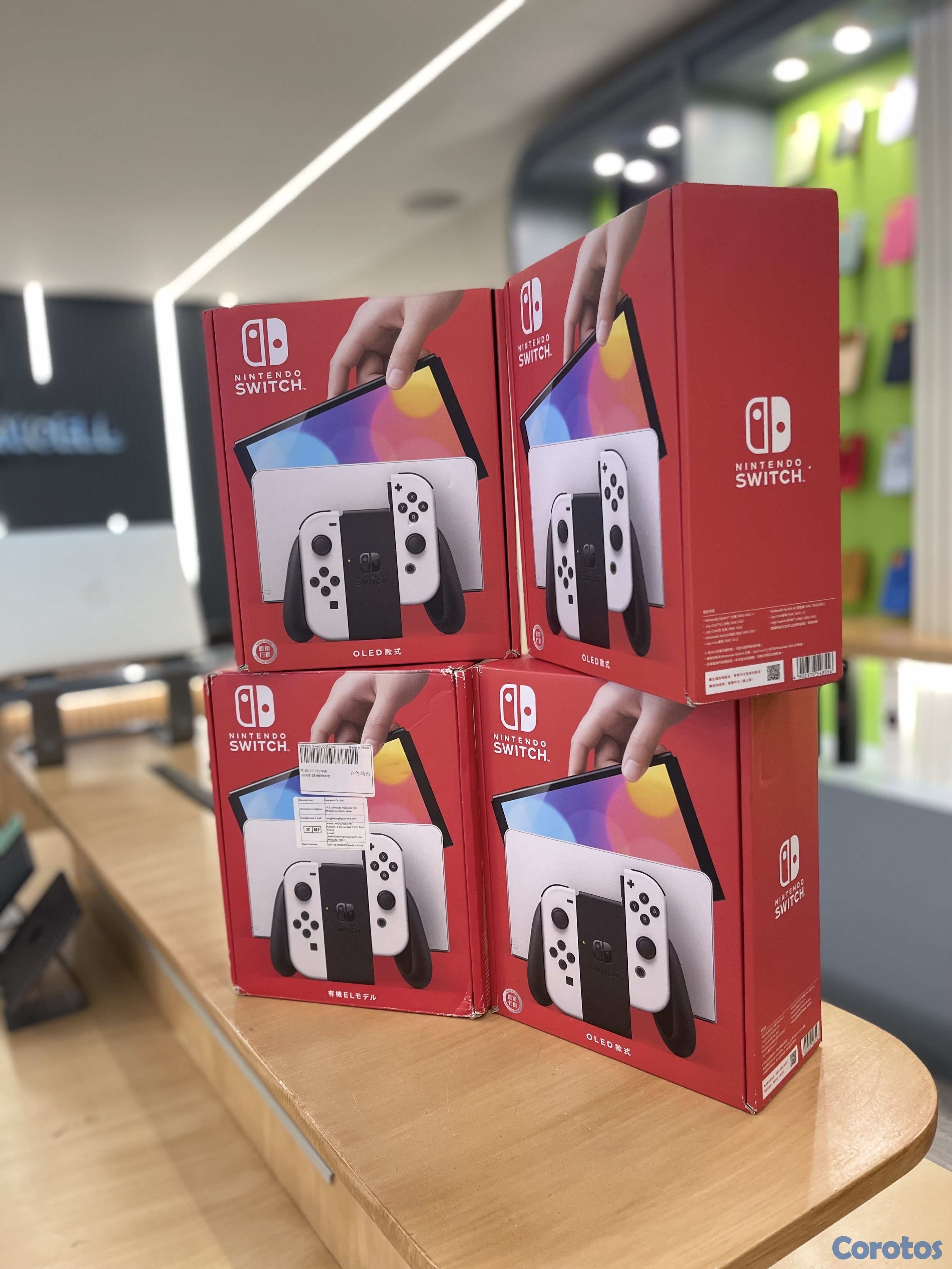 consolas y videojuegos - Nintendo Switch Oled  3