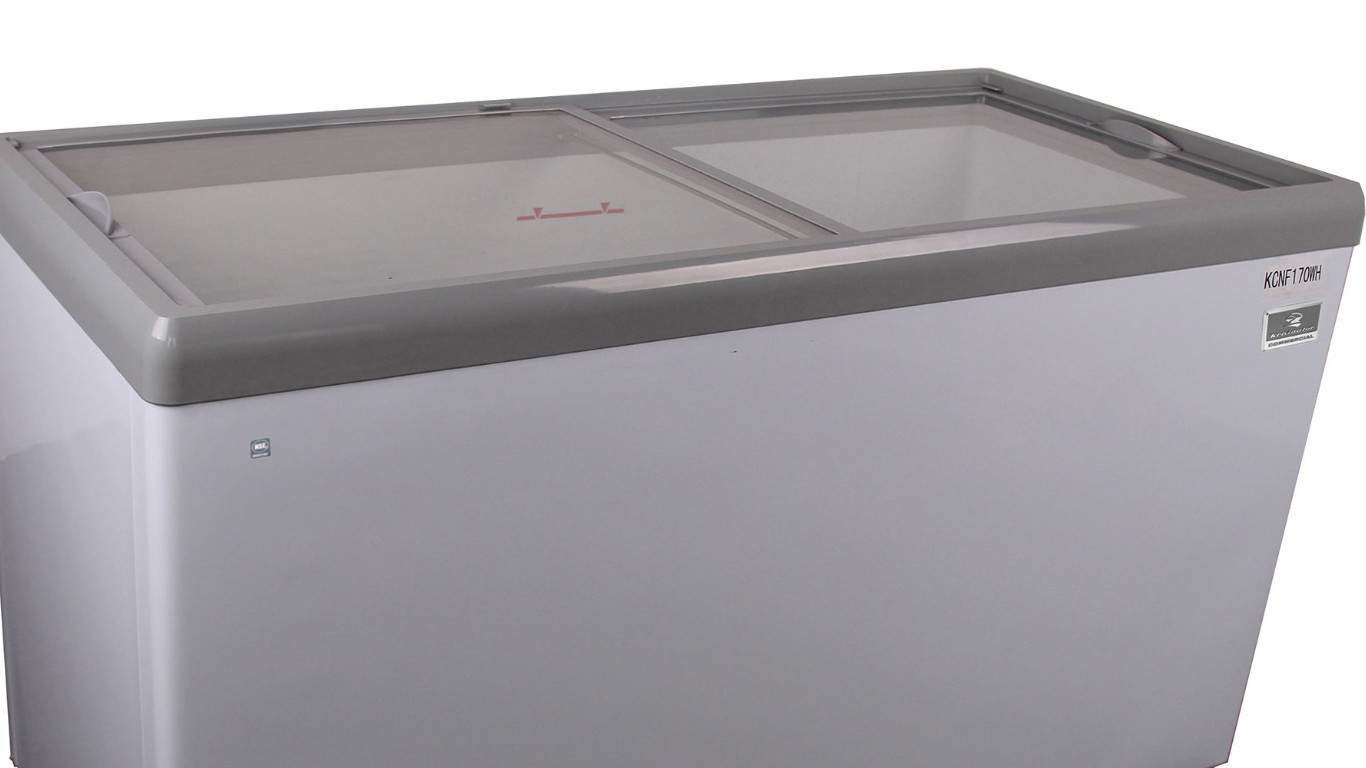 equipos profesionales - Kelvinator, Congelador exhibidor 18 Pies Cubico 