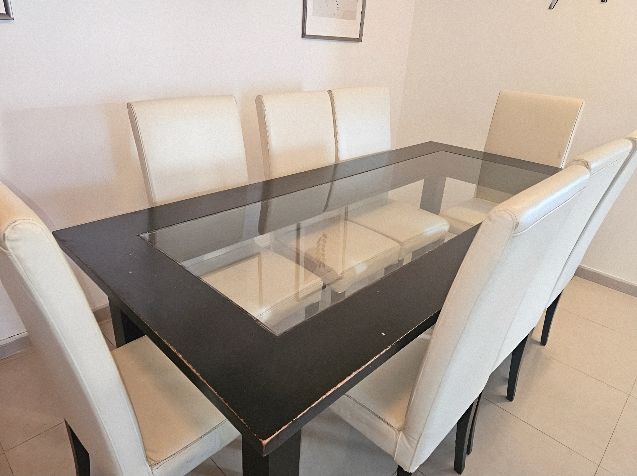 muebles y colchones - Vendo comedor de 8 sillas en cedro 1