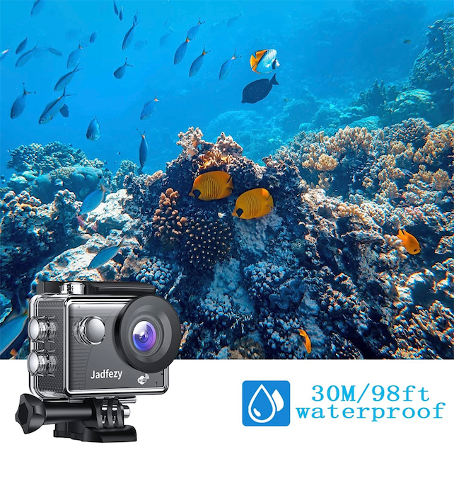 camaras y audio - Jadfezy Cámara de acción WiFi Ultra HD 1080P. Para Motor. Doble bateria 7