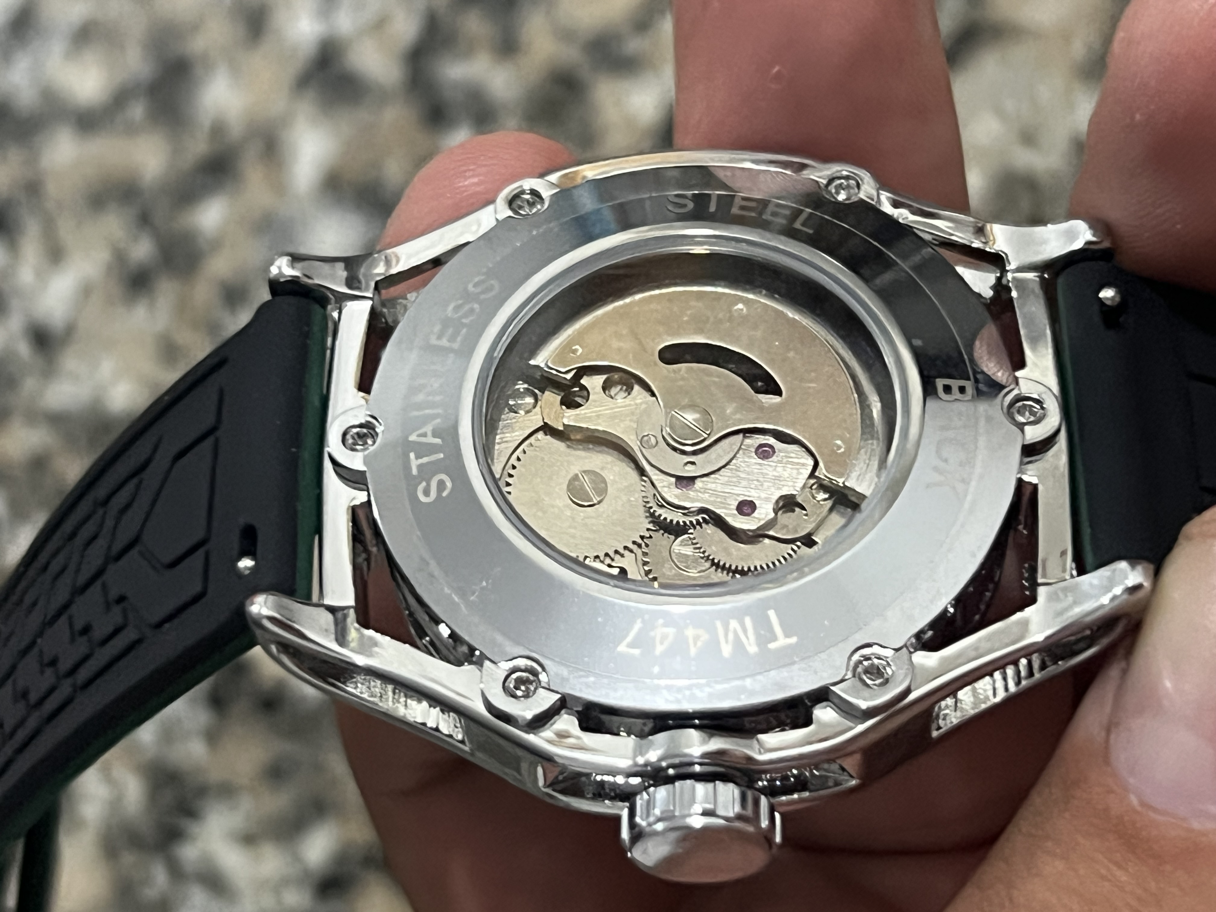 joyas, relojes y accesorios - Reloj mecánico estilo deportivo para caballero 1
