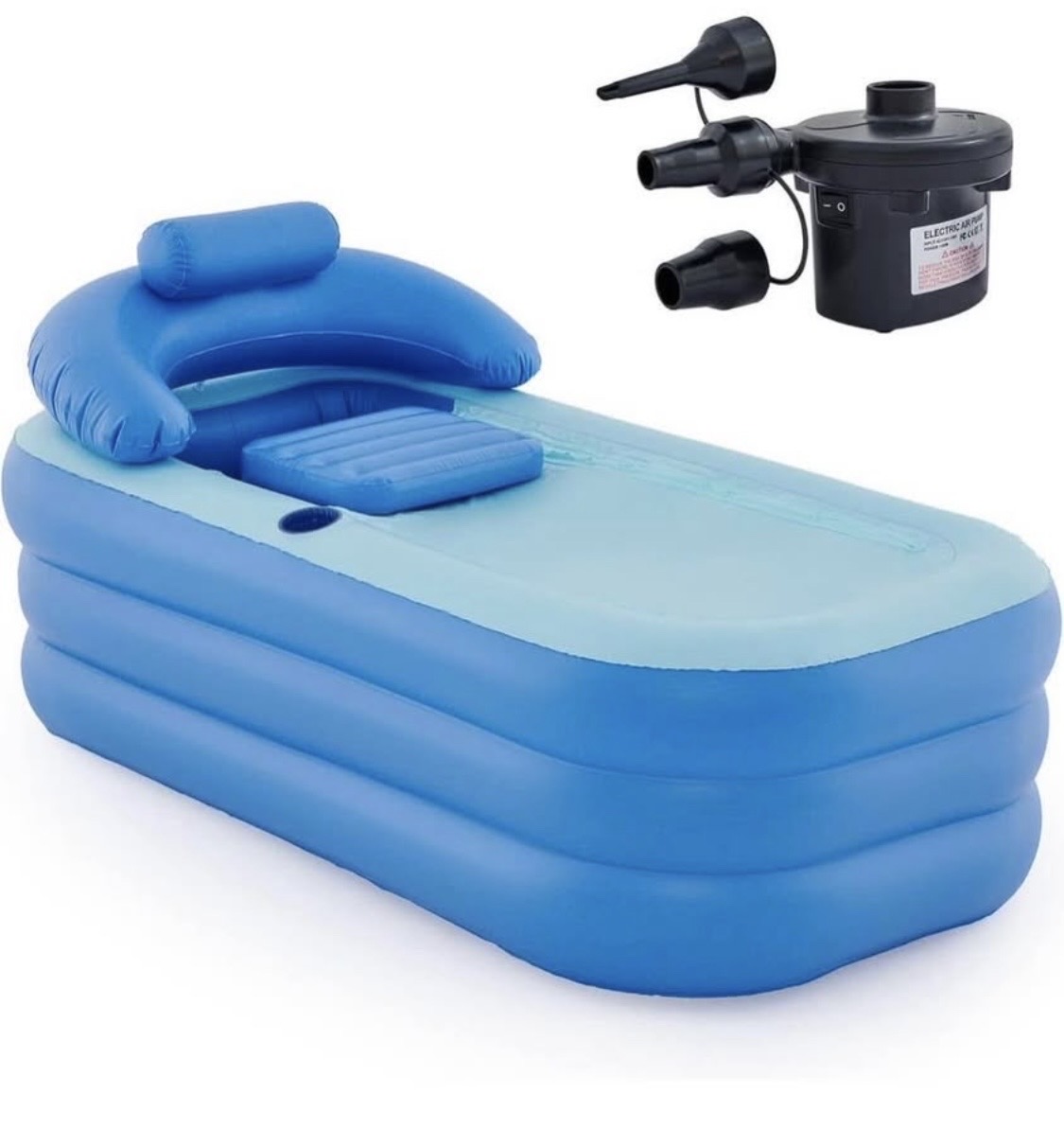 herramientas, jardines y exterior - Bañera inflable para adultos. 0