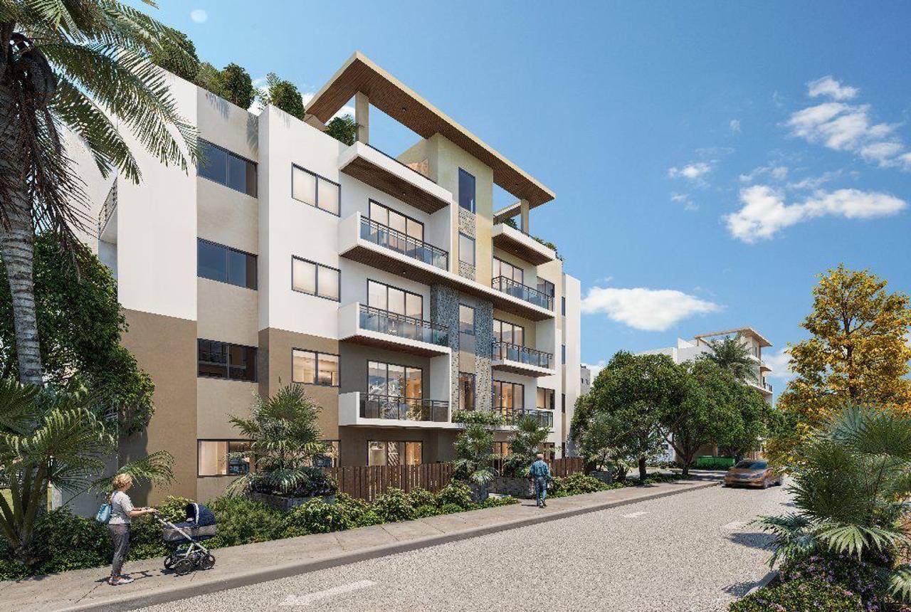 apartamentos - venta de apartamentos Arroyo Hondo Gardens Santo Domingo oeste con piscina  1