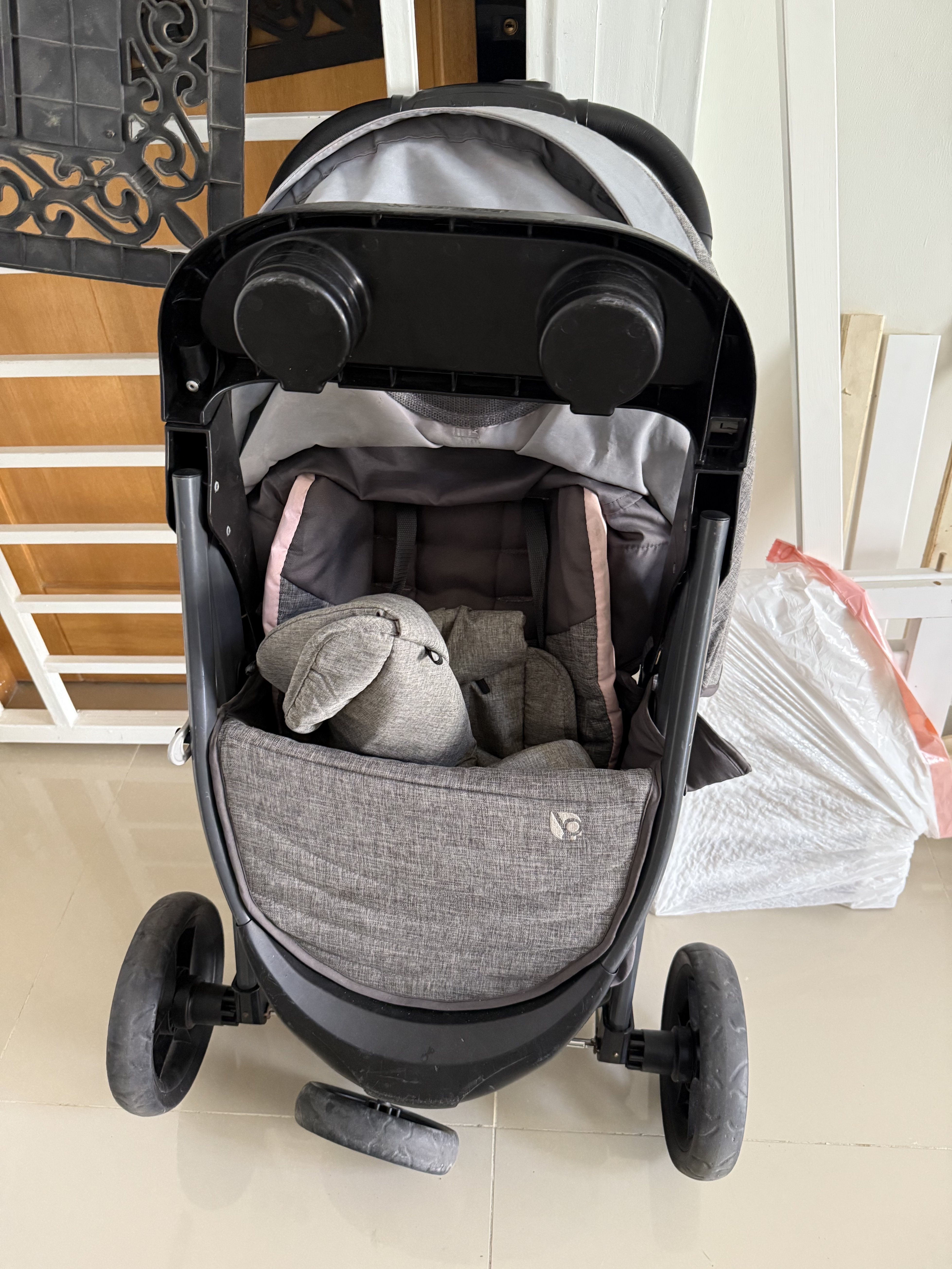coches y sillas - Coche para bebé Baby Trend – ¡Comodidad y estilo en movimiento! 👶🛒 1