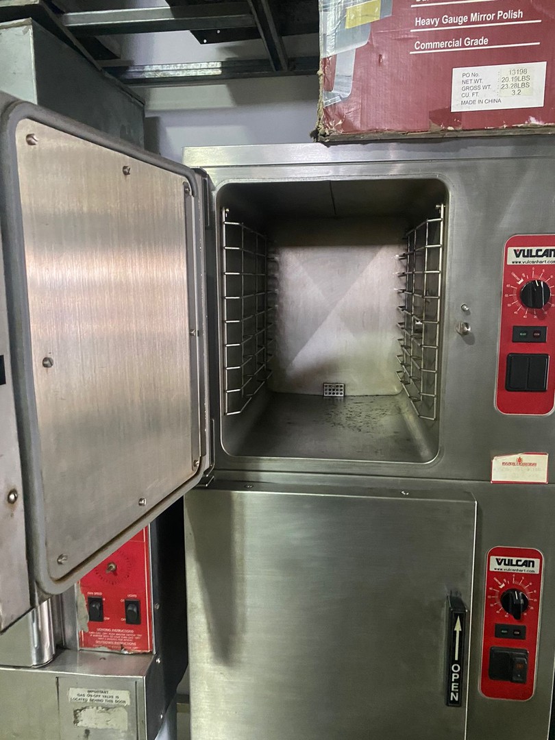 equipos profesionales - Horno Vulcan Steam Doble  3