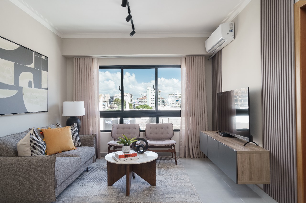 apartamentos - Rento apartamento sin amueblar en Evaristo Morales  9