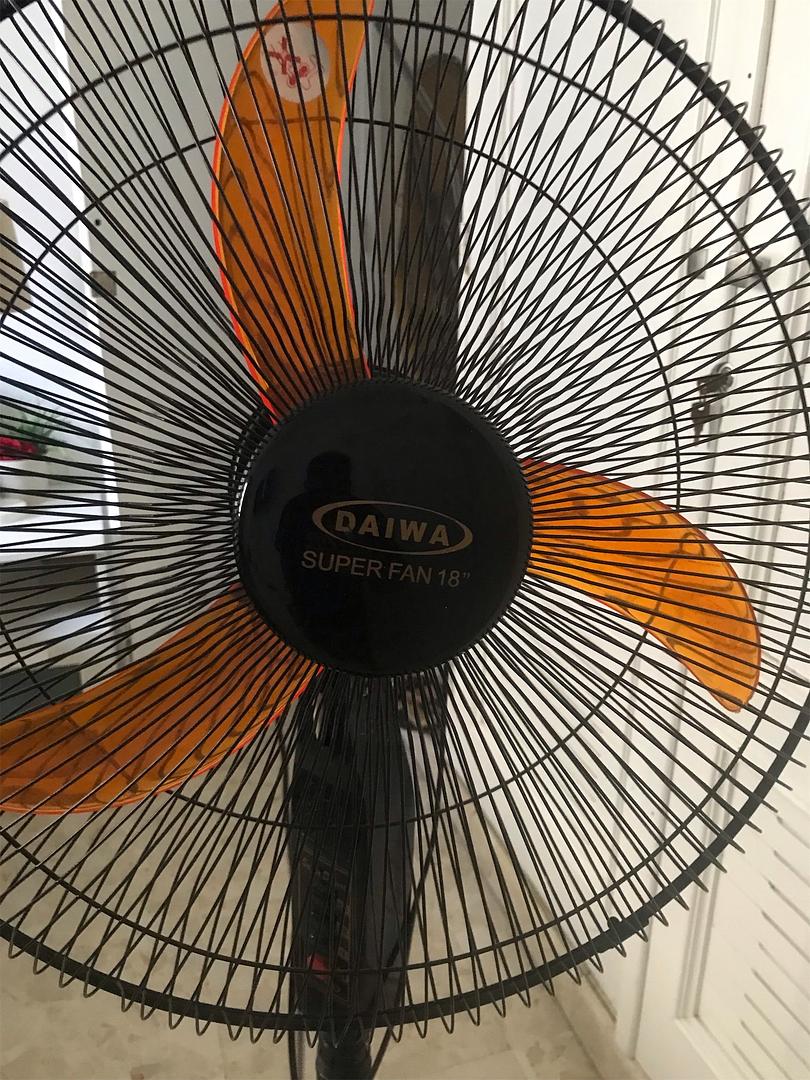 electrodomesticos - Oferta! Abanico Marca DAIWA Súper Fan 18” En muy buenas condiciones.  4