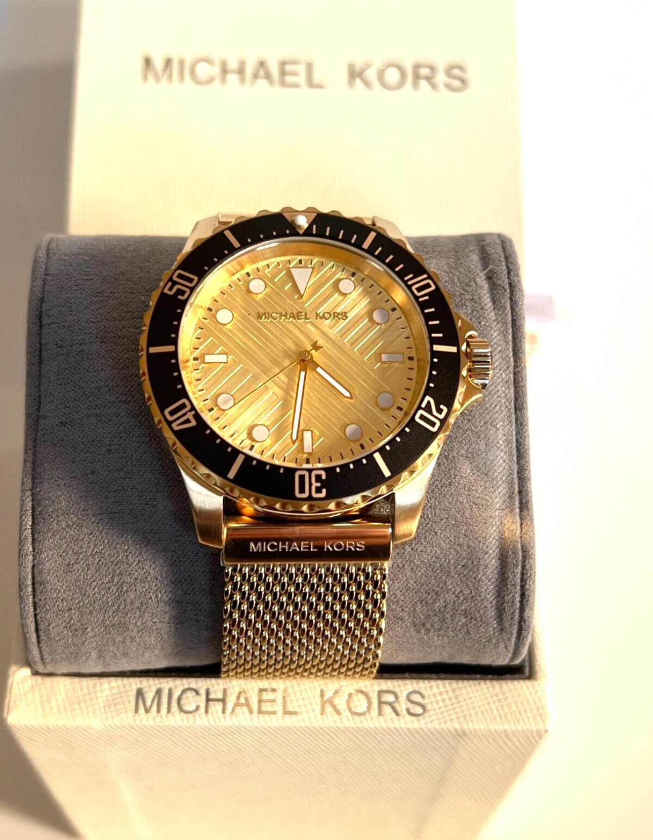 joyas, relojes y accesorios - RELOJ MICHAEL KORS DORADO HOMBRE 2