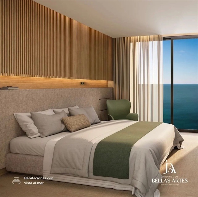 apartamentos - venta de apartamentos de lujo amueblados en el Distrito Nacional con piscina 5