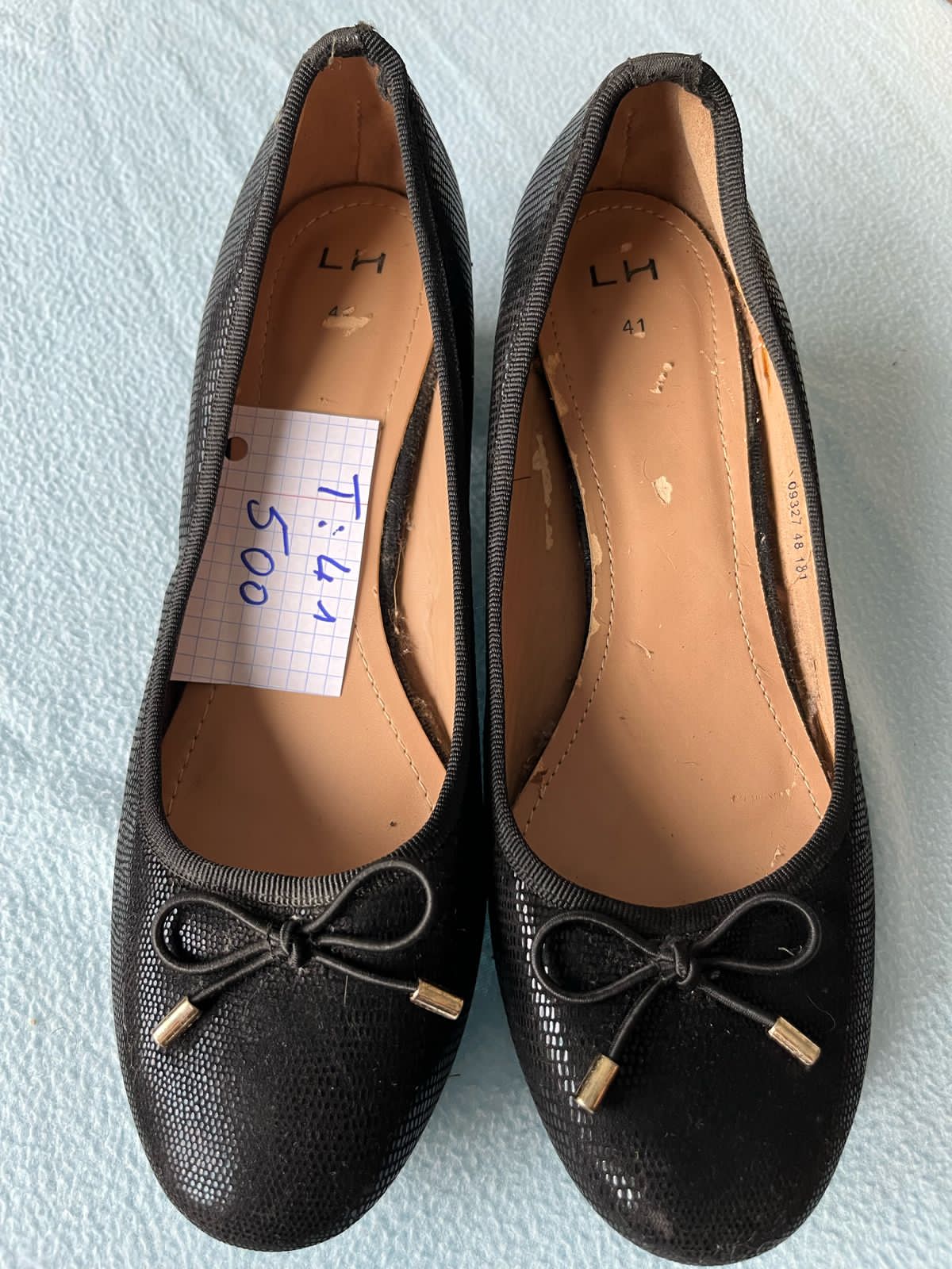 zapatos para mujer - Zapatos de mujer planas negras 