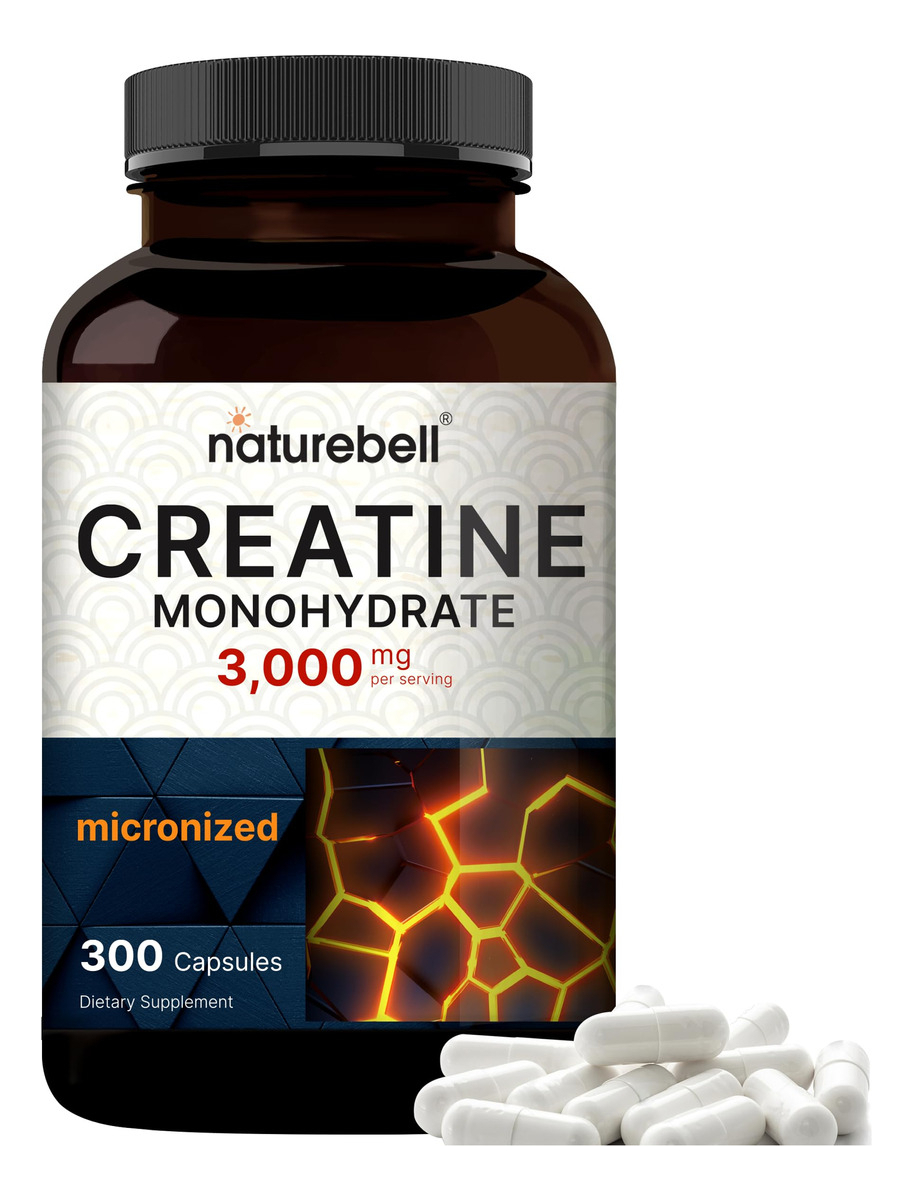 Salud y Equipamiento Médico - Creatina Monohidrato 2500mg Capsulas, 300 Count 0