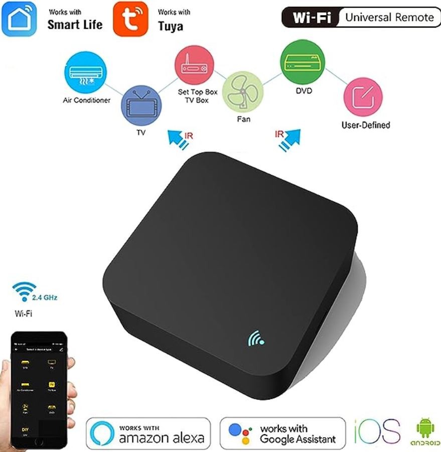 accesorios para electronica - Control remoto inteligente universal, controla tu dispositivos a traves de Wifi 2