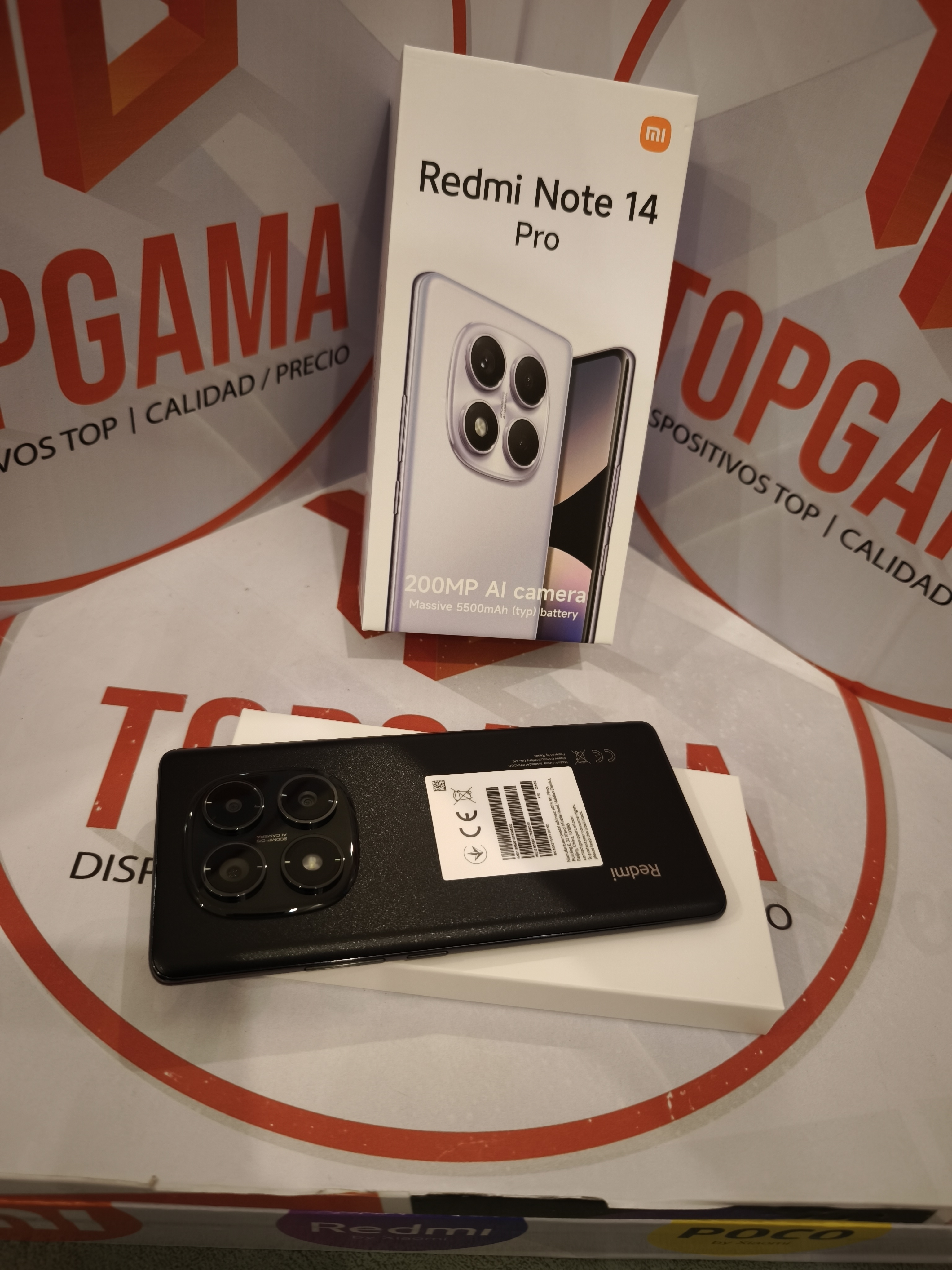 celulares y tabletas - REDMI NOTE 14 PRO 4G, 8GB RAM 256GB ROM  1