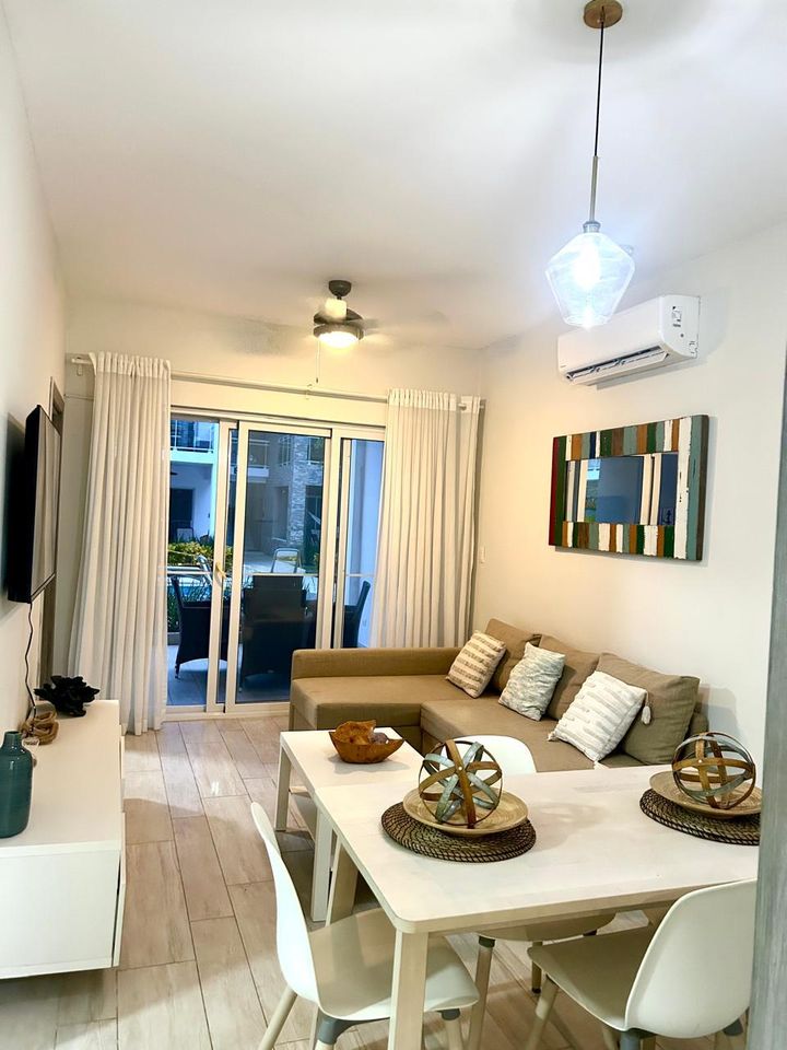 apartamentos - Apartamento amueblado en venta, Bávaro  4