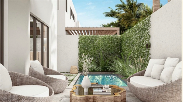 casas vacacionales y villas - Venta de villas en Bavaro punta cana Con picuzzi entrega diciembre 2024 6