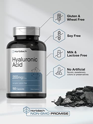 Salud y Equipamiento Médico - Acido Hialuronico 200 Mg 150 Cap Horbaach 4