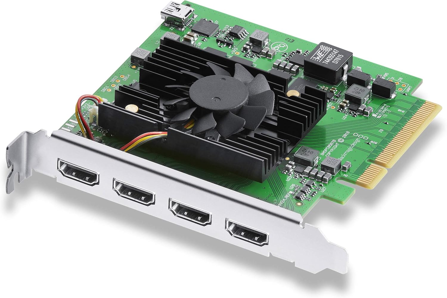 otros electronicos - Capturadora 4 camaras HDMI BlackMagick Decklink 0