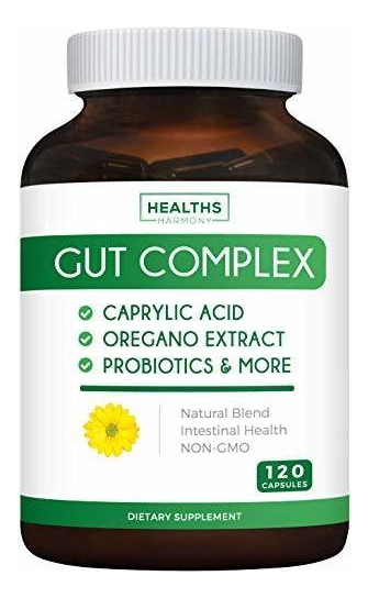 Salud y Equipamiento Médico - Candida Cleanse Complejo Intestinal Hierbas Naturales 120cap 0