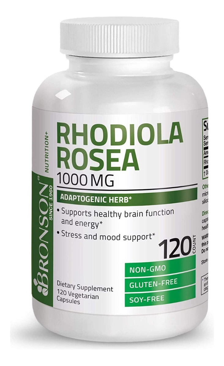 Salud y Equipamiento Médico - Rhodiola Rosea 1000 Mg Hierba Adaptogenica 120 Cap 4