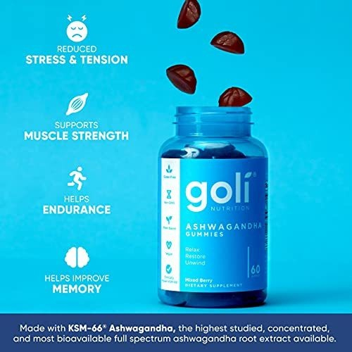 Salud y Equipamiento Médico - Gomitas De Vitamina Ashwa De Goli Nutrition 3