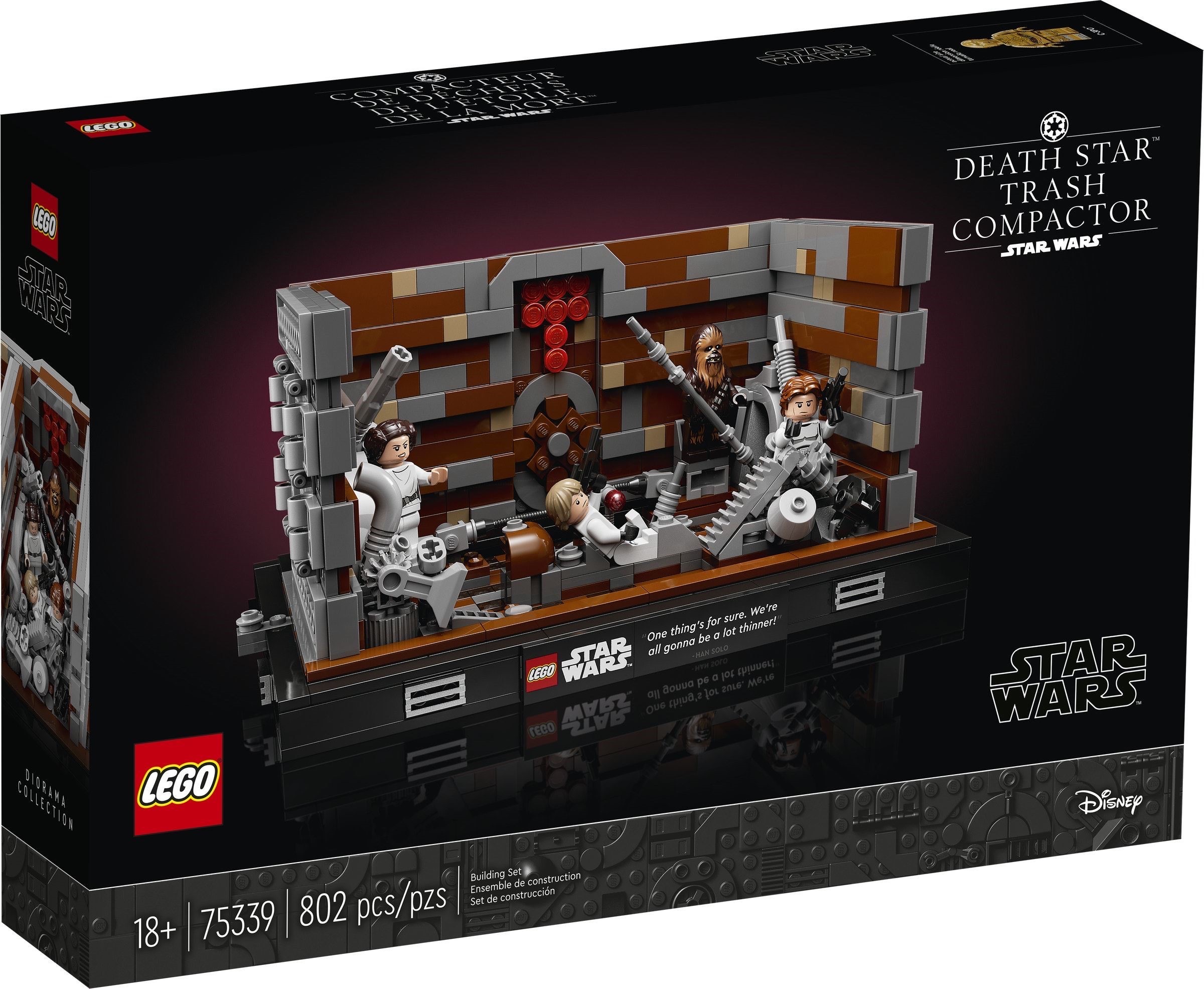 juguetes - Lego Star Wars 75339 Compactador De Basura De La Estrella de La Muerte 0