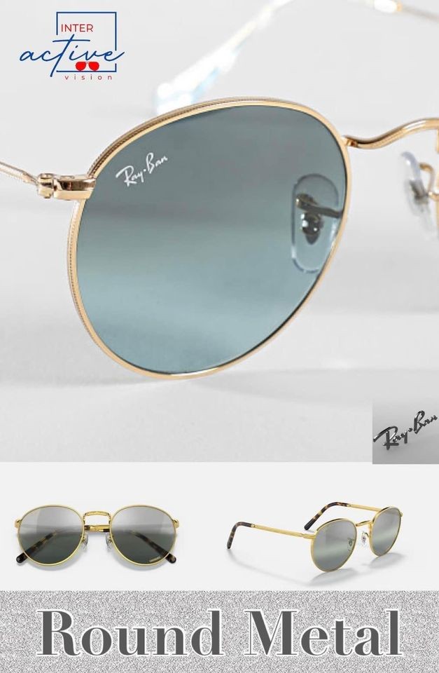 joyas, relojes y accesorios - Lentes Ray•Ban Round Metal en varios colores 2