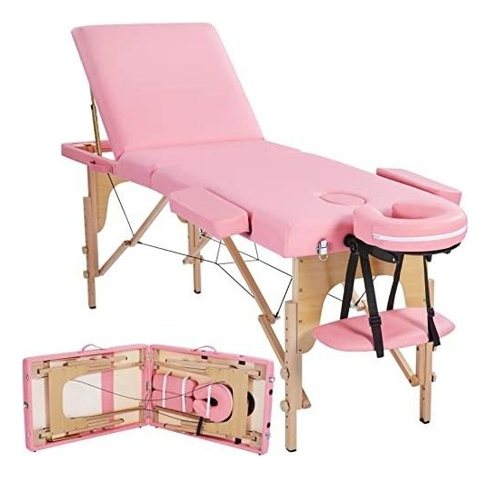 Salud y Equipamiento Médico - Topeakmart Mesa De Masaje Portatil Cama De Masaje
