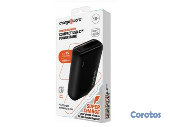 computadoras y laptops - CARGADOR MOVIL (POWER BANK), 10,000MAH, LED INDICATOR,DUAL USB-C Y USB