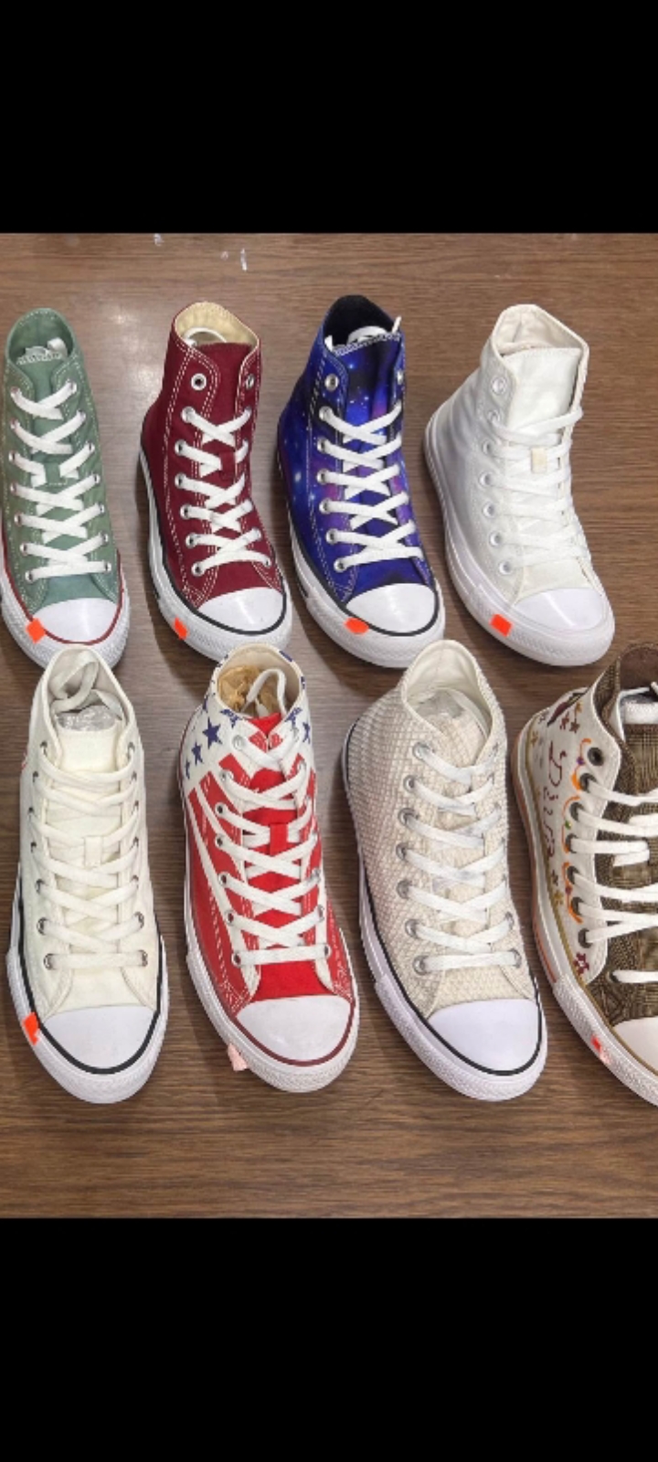 zapatos unisex - Converse todos los tamaños 2